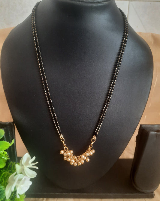 Pearl Gajra Mangalsutra