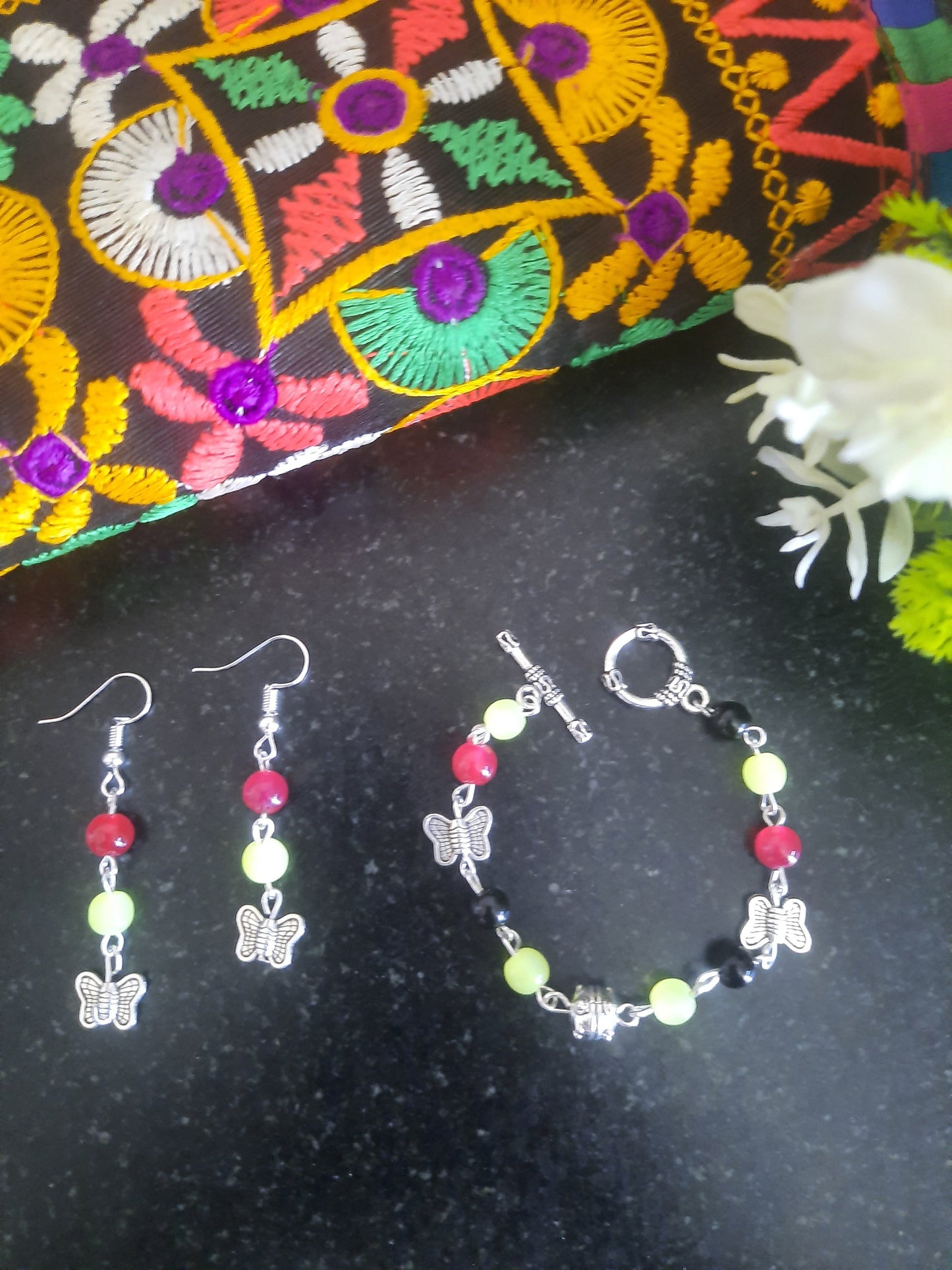 Bracelet Earing Combo