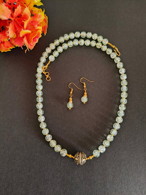Crack Beads Necklace